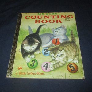 My First Counting Book (1980. A Little Golden Book)